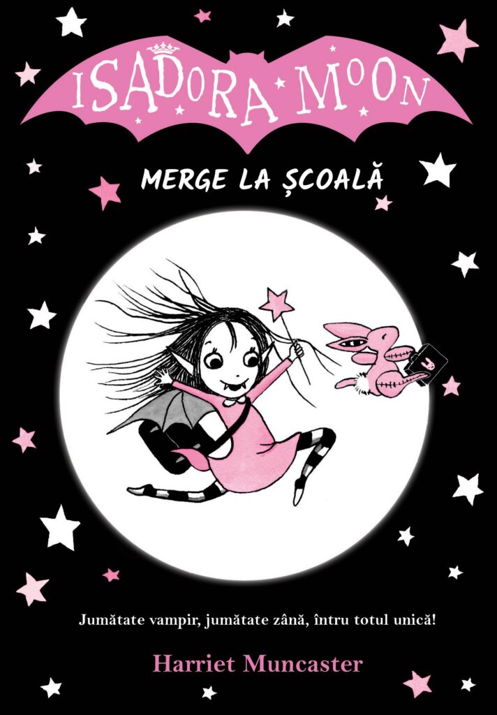 Coperta cărții Isadora Moon merge la școală, ediția în limba română