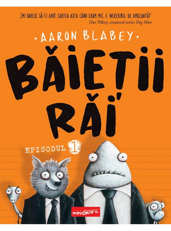 Coperta cărții Băieții Răi de Aaron Blabey