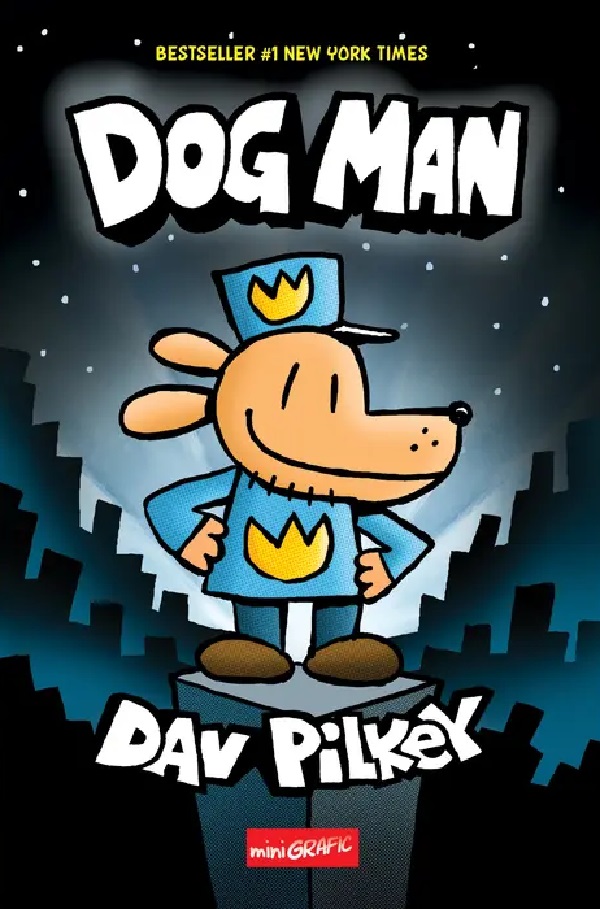 Coperta cărții Dog Man de Dav Pilkey