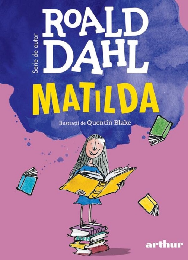 Coperta cărții Matilda de Roald Dahl