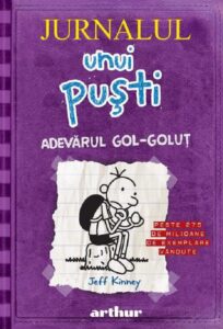 Coperta cărții Jurnalul unui puști 5. Adevărul gol-goluț de Jeff Kinney