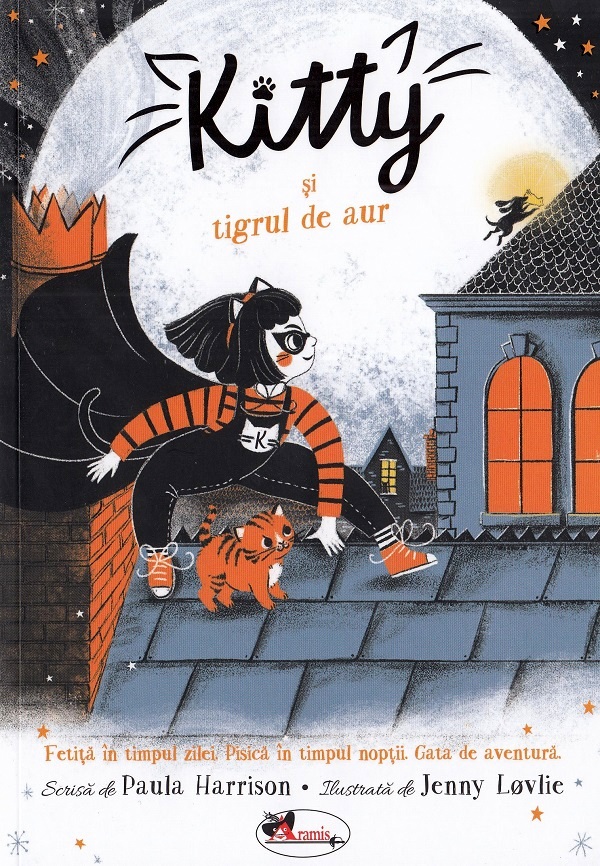 Coperta cărții Kitty și tigrul de aur de Paula Harrison
