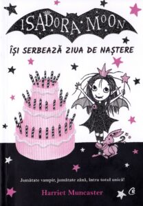 Coperta cărții Isadora Moon își serbează ziua de naștere de Harriet Muncaster