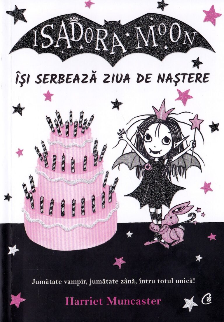 Coperta cărții Isadora Moon își serbează ziua de naștere de Harriet Muncaster