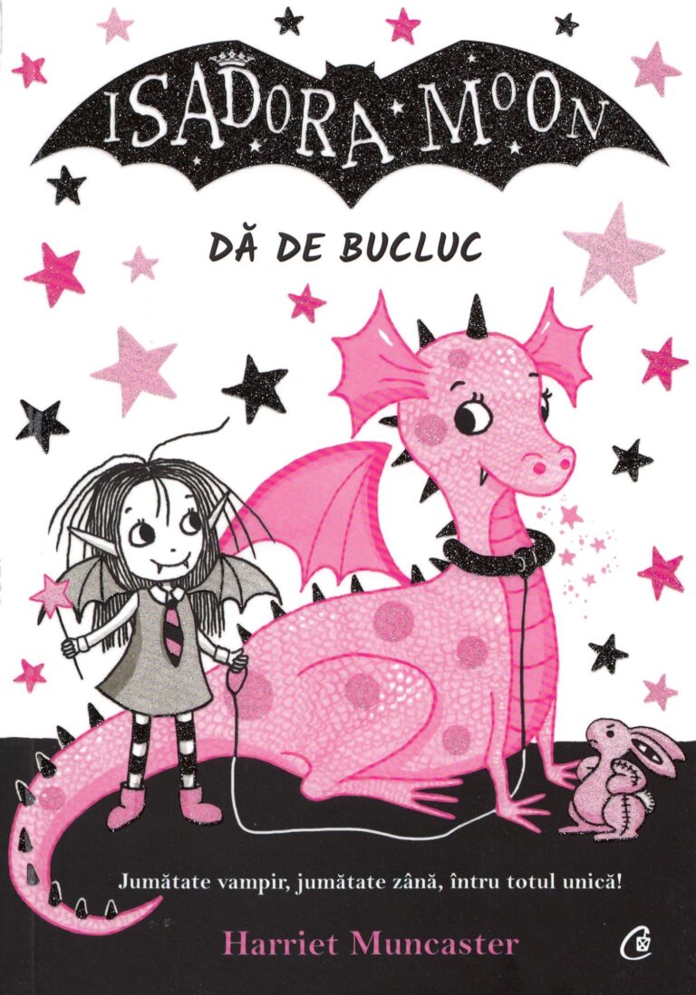 Coperta cărții Isadora Moon dă de bucluc de Harriet Muncaster