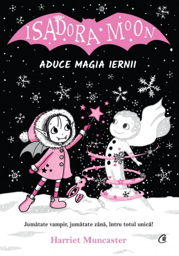 Coperta cărții Isadora Moon aduce magia iernii de Harriet Muncaster